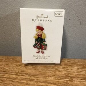 Hallmark Keepsake Christmas Ornament Yuletide Shopper 16th Madame Alexander 2011